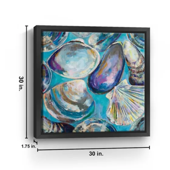 Salt Water Finds Framed Canvas Art Print-Kirkland's Home Discount