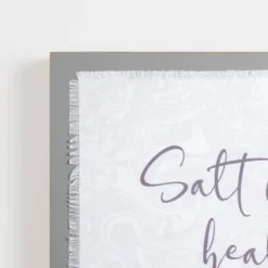 Salt Water Heals Everything Wall Plaque-Kirkland's Home Shop