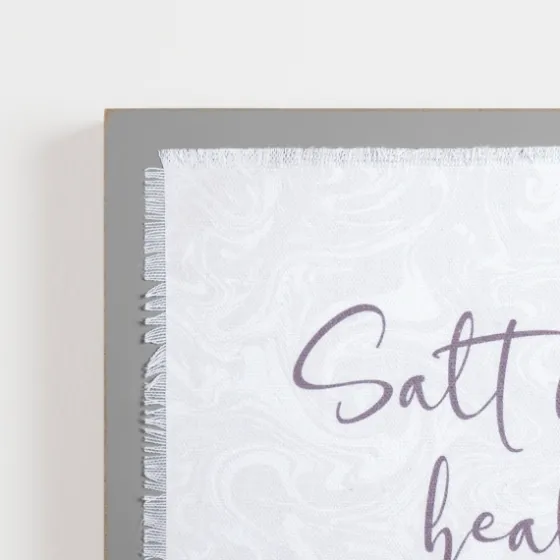 Salt Water Heals Everything Wall Plaque-Kirkland's Home Shop