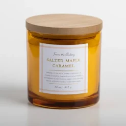 Salted Maple Caramel Triple Wick Jar Candle-Kirkland's Home Hot
