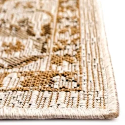Sand Botanical Hannah Indoor/Outdoor Rug, 7X9-Kirkland's Home Discount