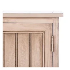 Sand Cabinet With Natural Woven Baskets-Kirkland's Home Online