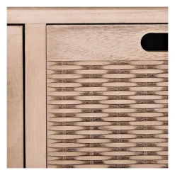 Sand Cabinet With Natural Woven Baskets-Kirkland's Home Online