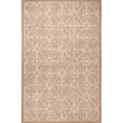 Sand Embellished Scroll Indoor/Outdoor Rug, 6X9-Kirkland's Home Outlet