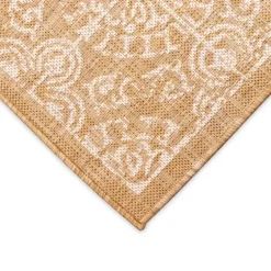Sand Embellished Scroll Indoor/Outdoor Rug, 6X9-Kirkland's Home Outlet