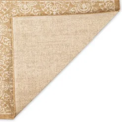 Sand Embellished Scroll Indoor/Outdoor Rug, 6X9-Kirkland's Home Outlet