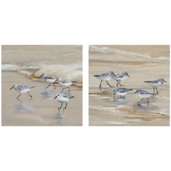 Sandpiper Beach I And Ii Art Prints, Set Of 2-Kirkland's Home Flash Sale