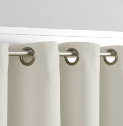 Sandy Beige Blackout Curtain Panel Set, 108 In.-Kirkland's Home New