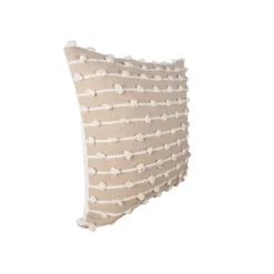 Sandy Beige Hand Knotted Decorative Throw Pillow-Kirkland's Home Hot