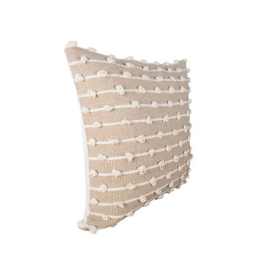 Sandy Beige Hand Knotted Decorative Throw Pillow-Kirkland's Home Hot
