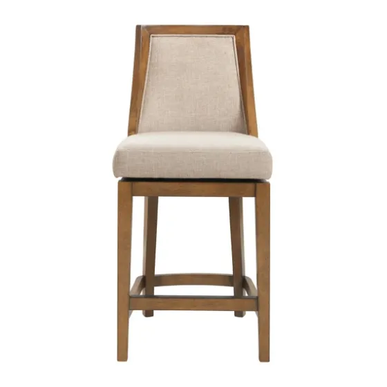 Sandy Beige Swivel Square Counter Stool-Kirkland's Home Cheap