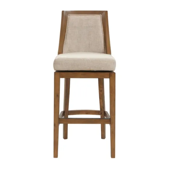 Sandy Beige Swivel Square Bar Stool-Kirkland's Home Cheap
