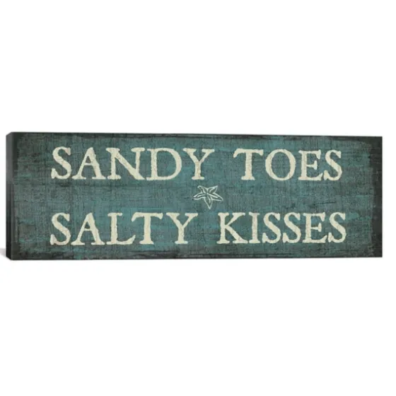 Sandy Toes And Salty Kisses Canvas Art Print-Kirkland's Home Best
