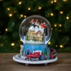 Santa And Revolving Train Musical Water Globe-Kirkland's Home Clearance