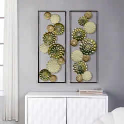 Santorini Metal Wall Panels, Set Of 2-Kirkland's Home Hot