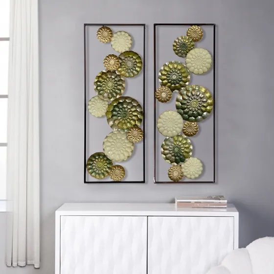 Santorini Metal Wall Panels, Set Of 2-Kirkland's Home Hot