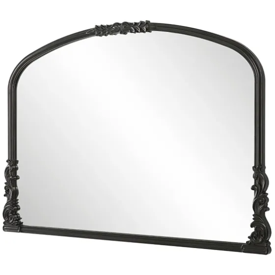 Satin Baroque Arched Wall Mirror-Kirkland's Home Store