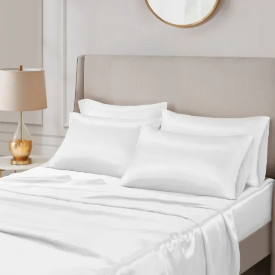Satin 6-Pc. Full Sheet Set-Kirkland's Home New