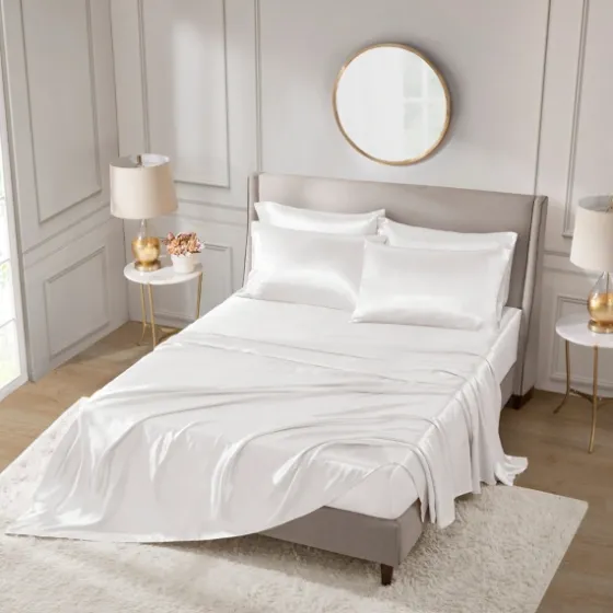 Satin 6-Pc. Queen Sheet Set-Kirkland's Home Cheap