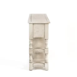Savannah Cream Distressed Cabinet-Kirkland's Home Sale