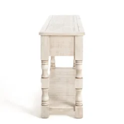 Savannah Cream Distressed Console Table-Kirkland's Home Flash Sale