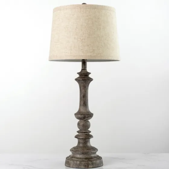 Savannah Spindle Table Lamp-Kirkland's Home Discount
