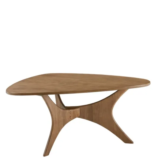 Savannah Wooden Triangle Coffee Table-Kirkland's Home Fashion