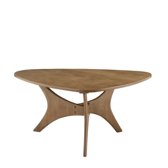 Savannah Wooden Triangle Coffee Table-Kirkland's Home Fashion