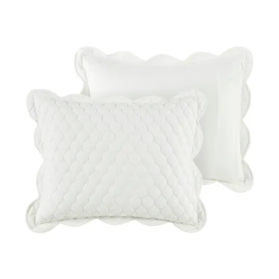 Scalloped Crinkle 3-Pc. Full/Queen Quilt Set-Kirkland's Home New
