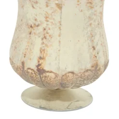Scalloped Rustic Glass Cup Vases, Set Of 2-Kirkland's Home Shop