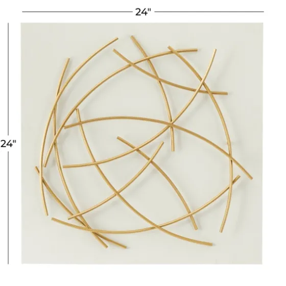 Scattered Sticks Abstract Wall Plaque-Kirkland's Home Sale