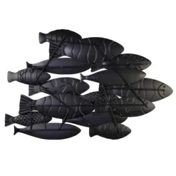 School Of Fish Wall Plaque-Kirkland's Home Cheap