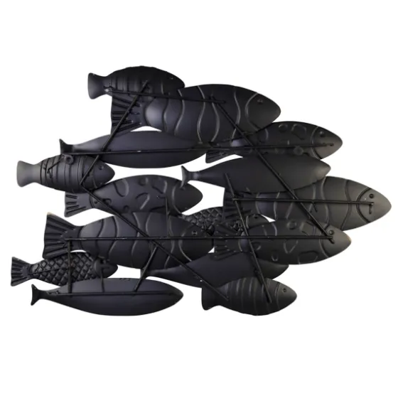 School Of Fish Wall Plaque-Kirkland's Home Cheap