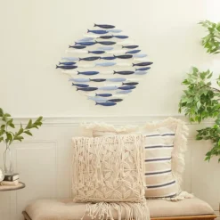 Schooling Fish Metal Wall Plaque-Kirkland's Home Cheap