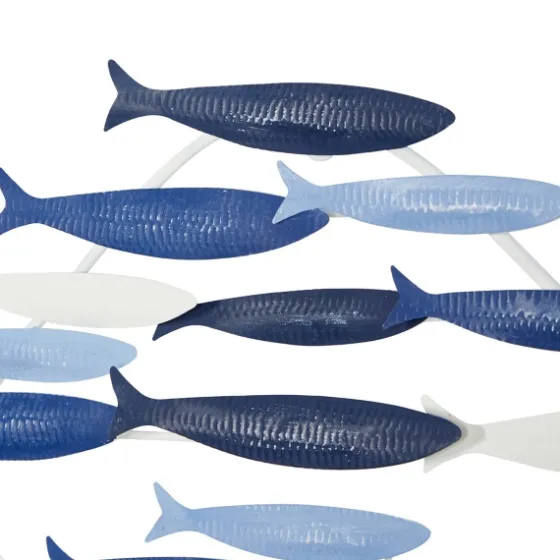 Schooling Fish Metal Wall Plaque-Kirkland's Home Cheap