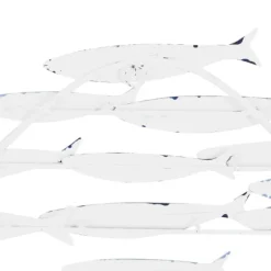 Schooling Fish Metal Wall Plaque-Kirkland's Home Cheap