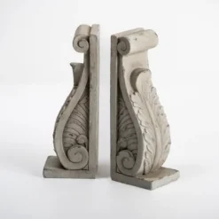 Scroll Bookends, Set Of 2-Kirkland's Home Best