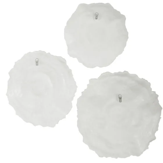 Sea Coral Wall Plates, Set Of 3-Kirkland's Home New
