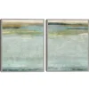 Seafoam Framed Canvas Art Prints, Set Of 2-Kirkland's Home Best Sale