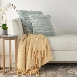 Seafoam Ribbon Loops Pillow-Kirkland's Home Flash Sale