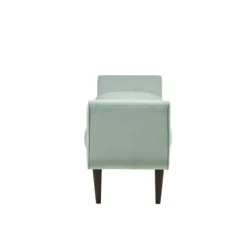 Seafoam Velvet Bench-Kirkland's Home Discount