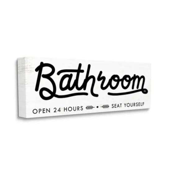 Seat Yourself Sign Canvas Art Print-Kirkland's Home Shop