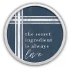 Secret Ingredient Love Round Framed Plaque-Kirkland's Home Sale