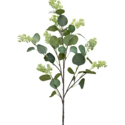 Seeded Eucalyptus Leaf Stems, Set Of 4-Kirkland's Home Discount