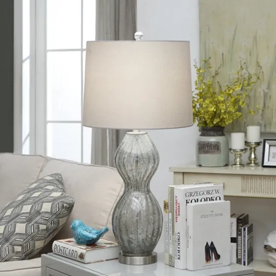 Seeded Hourglass Table Lamp-Kirkland's Home Hot