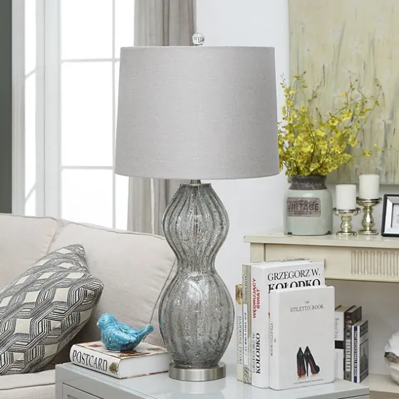 Seeded Hourglass Table Lamp-Kirkland's Home Hot