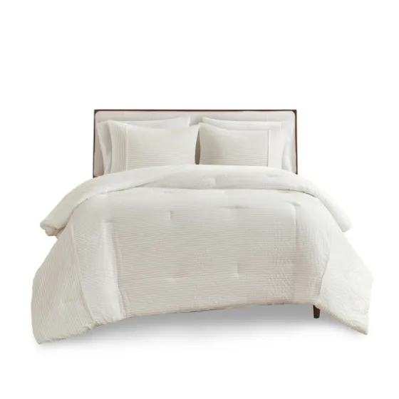 Seersucker 3-Pc. Full/Queen Comforter Set-Kirkland's Home Hot