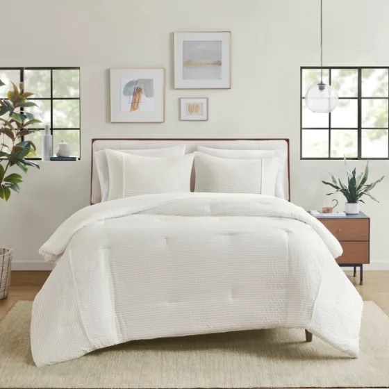 Seersucker 3-Pc. Full/Queen Comforter Set-Kirkland's Home Hot