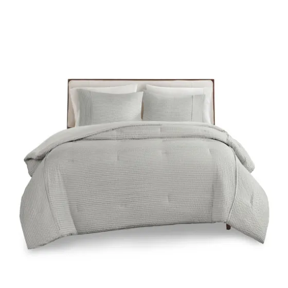 Seersucker 3-Pc. Full/Queen Comforter Set-Kirkland's Home Shop