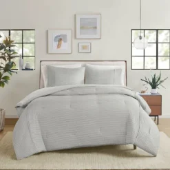 Seersucker 3-Pc. Full/Queen Comforter Set-Kirkland's Home Shop